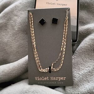 Violet Harper gold necklace